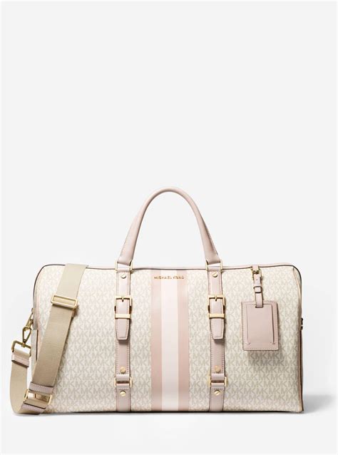 michael kors pink bag backpack|Michael Kors weekender bag pink.